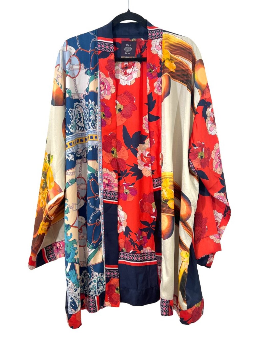 Res Ipsa Floral Kimono Top One Size Pre-Loved